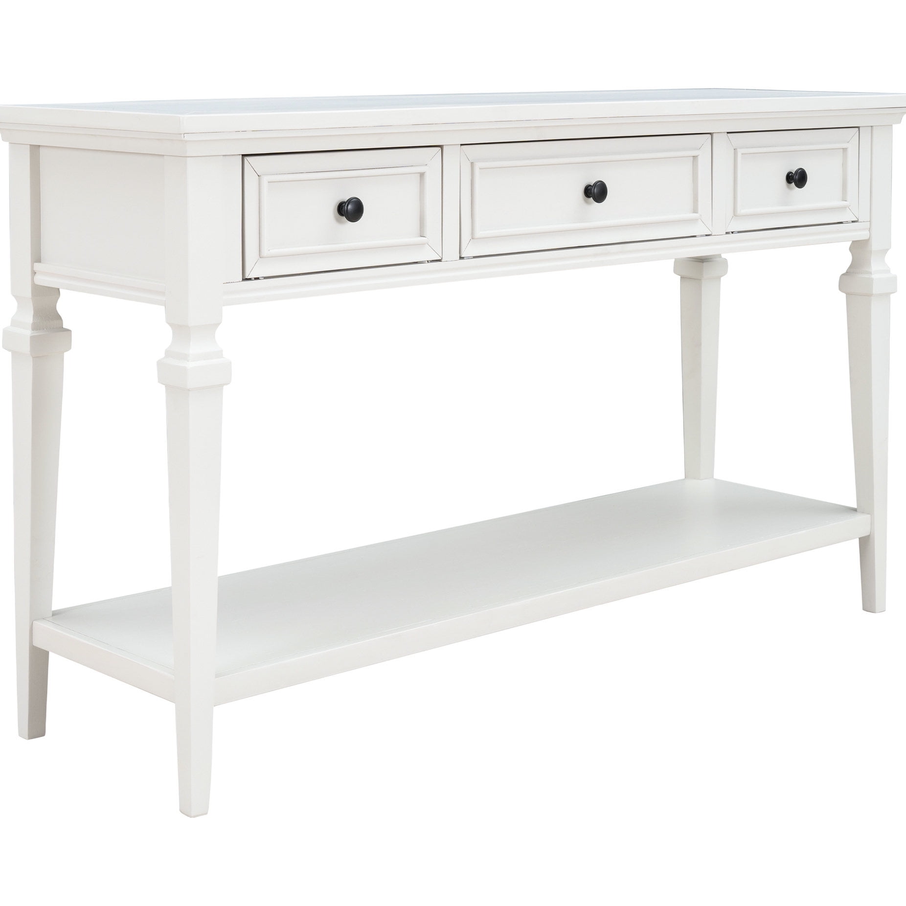 Antique Console Table | Easy Assembly for Quick Use | Solid Wood and ...