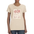thumbnail image 1 of Antique Coral Seaweed Iii T-Shirt Women -Vision Studio Designs, Female x-Large, 1 of 4