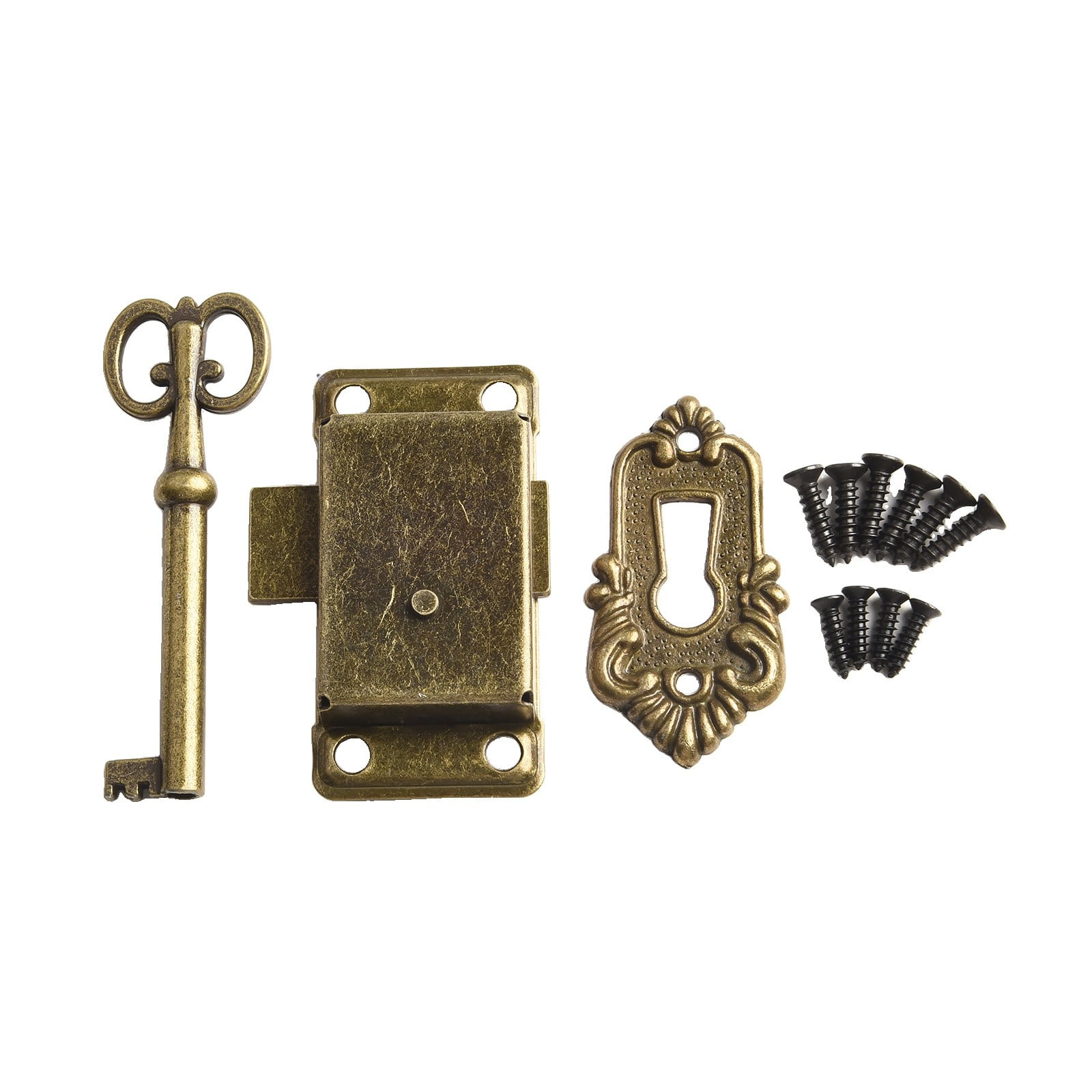 High Antique Metal Lock Door Lock Drawer Cabinet J... - Grandado