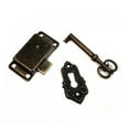 thumbnail image 1 of Antique Door Lock Drawer Jewelry Box Cabinet Wardrobe Cupboard Door Lock Set, 1 of 3