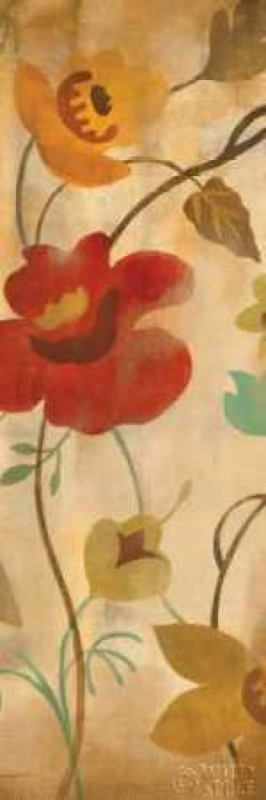 Antique Embroidery II Canvas Art - Silvia Vassileva (8 x 24)