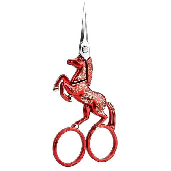 Antique Embroidery Scissors Rustproof Stainless Steel Scissors Small Sewing Shears for Cutting Paper Fabric Sealing Tape