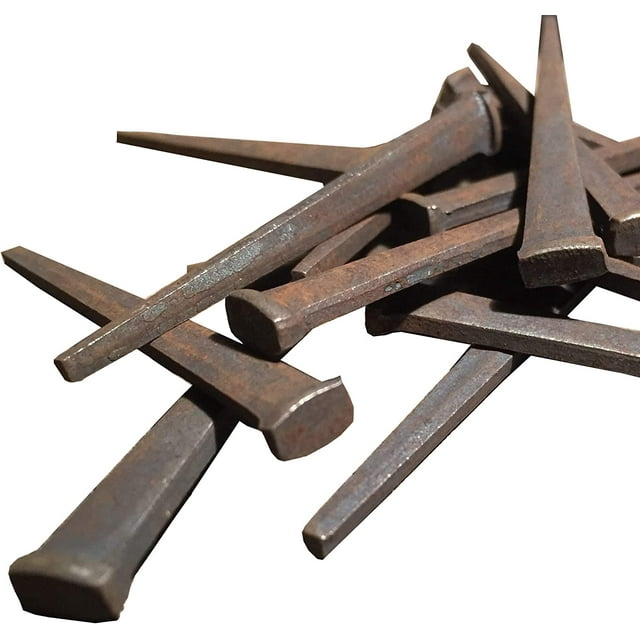 Antique FLOORING NAILS Vintage rustic restoration accent nails for