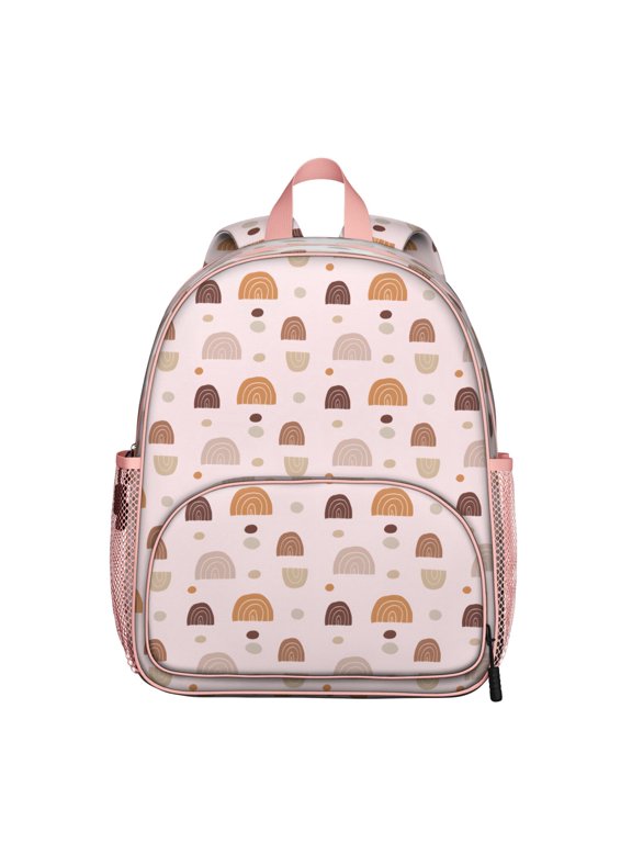 Antique Floral Student Backpack – Traditional Boho School Bag with Vintage Patterns, Eco-Friendly and Comfortable
