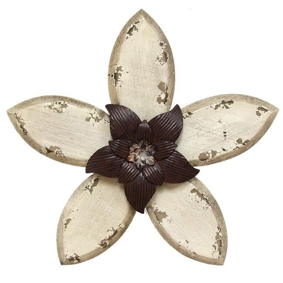 Antique Flower Wall Decor