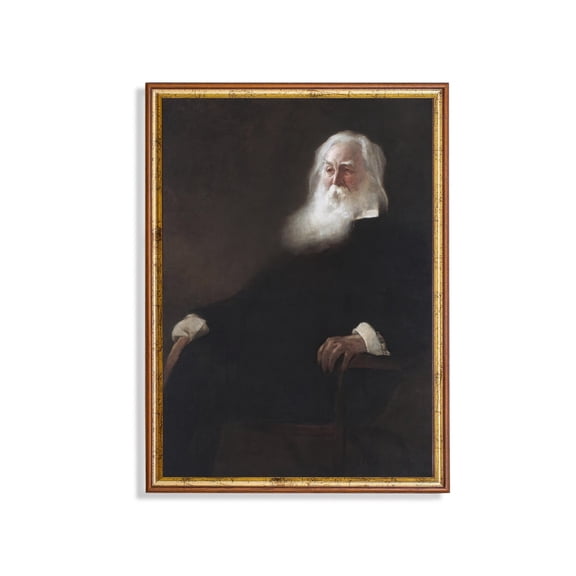 Antique Gentleman Portrait, Moody Rustic Wall Art Home Decor, 12x18 UNFRAMED