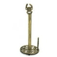 thumbnail image 1 of Antique Gold Cast Iron Crab Paper Towel Holder 16" - Beach Style Design - Crab Decoration - Beach Kitchen Decor, 1 of 7