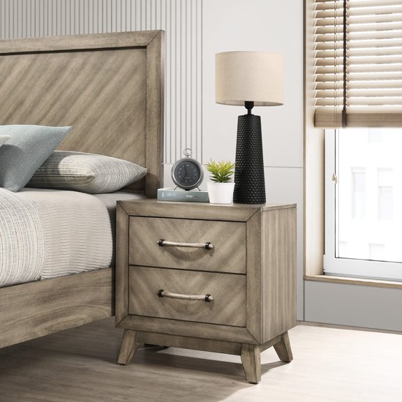 Antique Gray Nightstand for Bedroom / Complement Interior Design / Bring Modern Aesthetic