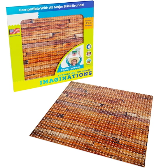 Antique Hardwood Baseplate (10Pack)