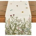 thumbnail image 1 of Antique Herbs and Wild Flowers Summer Table Runner, Spring Fall Kitchen Dining Table Decoration for Home Party 13x72 Inch, 1 of 6