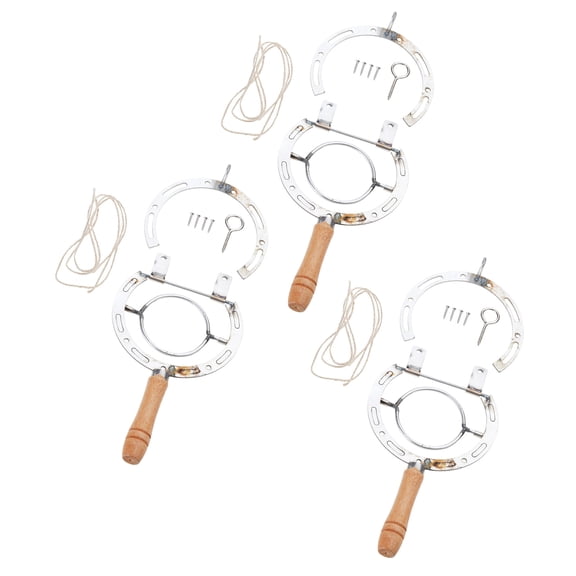 Antique Industrial Farmhouse Horseshoe Wall Mounted Wine Bottle Opener Corkscrew Unique Gift For Home Kitchens Decors