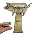 thumbnail image 1 of Antique-Inspired Pig Mini Tape Measure, Portable Retractable Soft Tape Measure for Body, Cloth and Fabric Measurements, Cute Pig Shape with Clear Fractions for Sewing and Craft Work（1Pc), 1 of 8