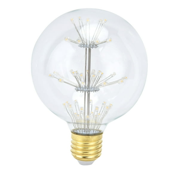 Antique LED Light Bulb 3W G95 E27 Globe Round Bulb for Festive Decoration 85265V Warm Light