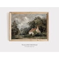 Antique Landscape Vintage Neutral Poster Rustic Home Decor Cottage ...