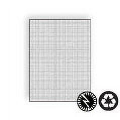 Antique Linen® Gray Letterhead, 8.5" x 11", Recycled 24-lb Super Sulphite, Acid Free, Linen Imaging Finish - Box of 500 Letterhead