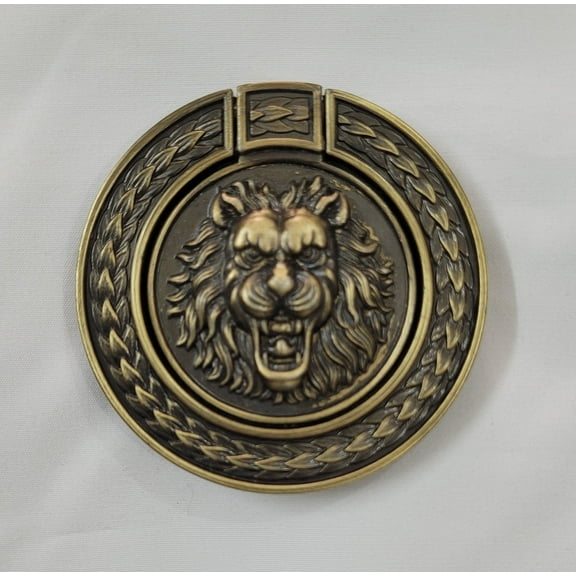 Antique Lion Head Door Knocker Drawer Knob | Vintage Cabinet Pull Iron Wardrobe & Dressing Knob Hardware For Home Decor