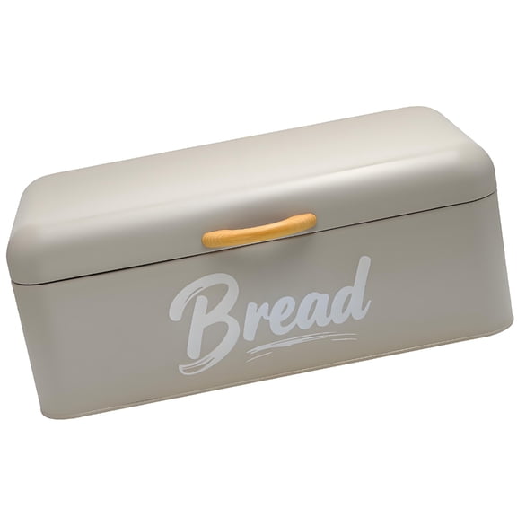 Antique Look Iron Bread Storage Storage Box Perfect For Countertop Organization Kitchen Accessories
