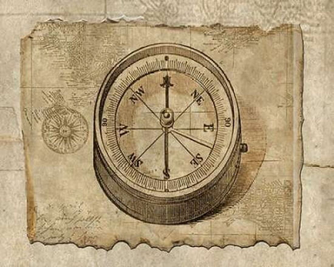 Antique Map II Canvas Art - Beth Albert (24 x 30)