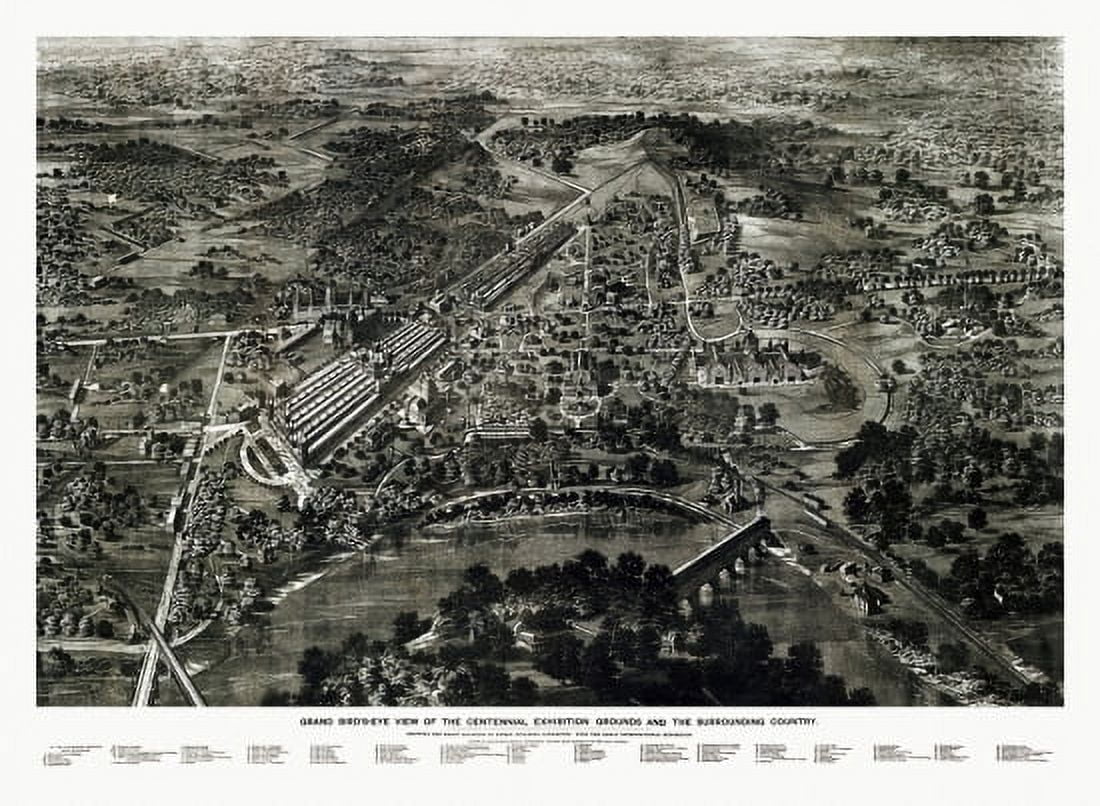 Antique Map of Philadelphia Pennsylvania 1876 Delaware County Canvas Art - (18 x 24)