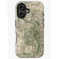 thumbnail image 1 of Antique Map of the Rocky Mountains 1885 iPhone 16/15/14/13/12/11 Pro Max Case, 1 of 5
