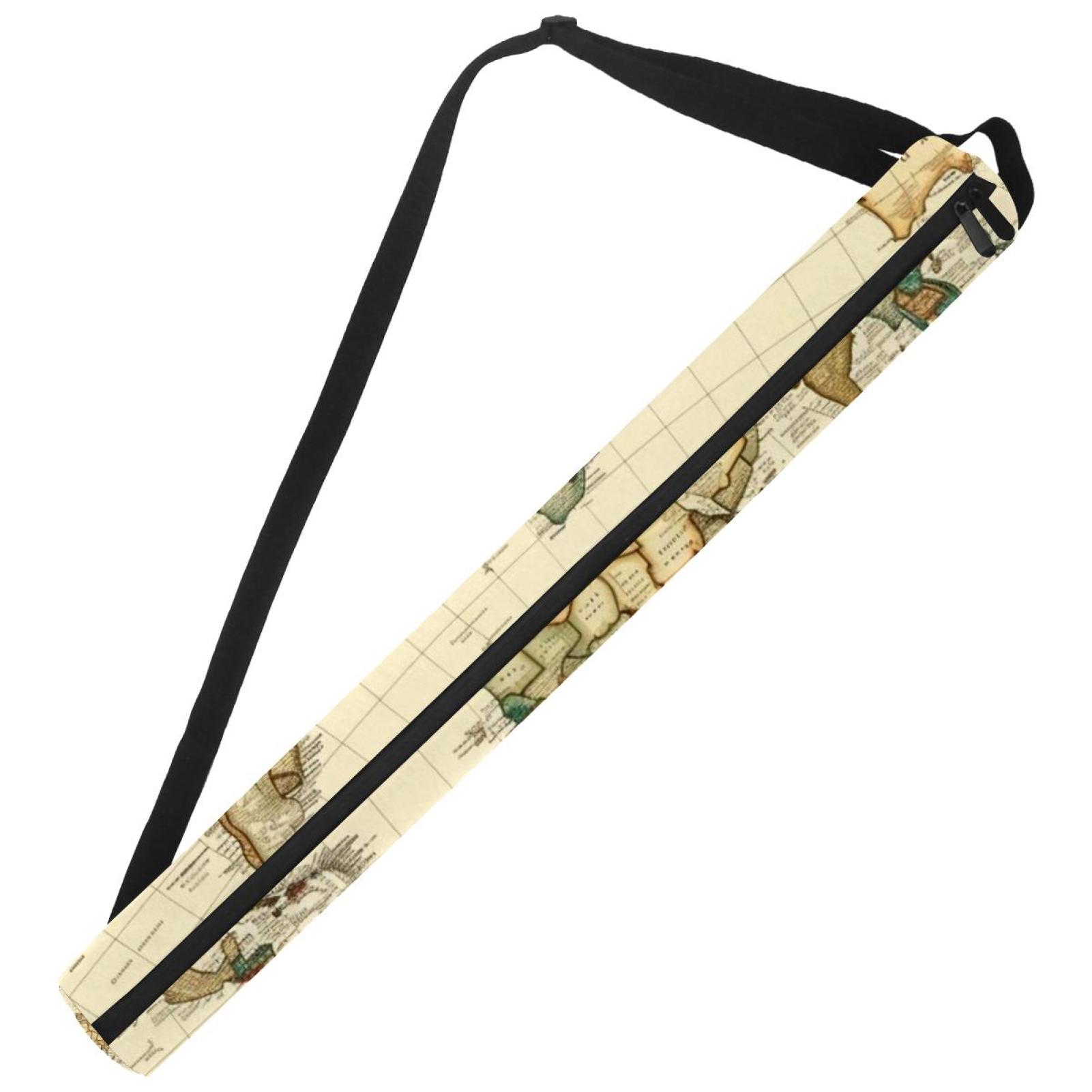 Antique Map of the World Golf Cooler Beer Sleeve for Golf Bag, 7 Cans