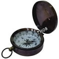 thumbnail image 1 of Antique Maritime Pocket Compass Handmade Marine Gift, 1 of 3