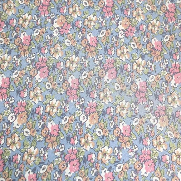 Antique Mauve Blush 59" Wide 100% Polyester Printed Mechanical Satin Chiffon-Crepe Fabric by The Yard-100 GSM, Lightweight, Non-Stretched-Dresses, Scarves, Blouses & DIY