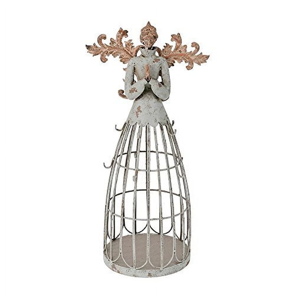 Antique Metal Angel Garden Statue Yard Decor Indoor Outdoor Statue ...