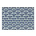 thumbnail image 1 of Antique Oriental Cutting Board, Traditional Porcelain Inspired Paisley Motifs Print, Decorative Tempered Glass Cutting and Serving Board, in 3 Sizes, by Ambesonne, 1 of 2