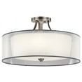 thumbnail image 1 of Antique Pewter Five Light Semi Flush Mount from the Lacey Collection, 1 of 3
