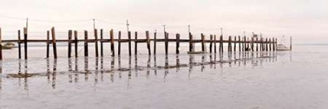Antique Pier - 131 Canvas Art - Alan Blaustein (8 x 24)