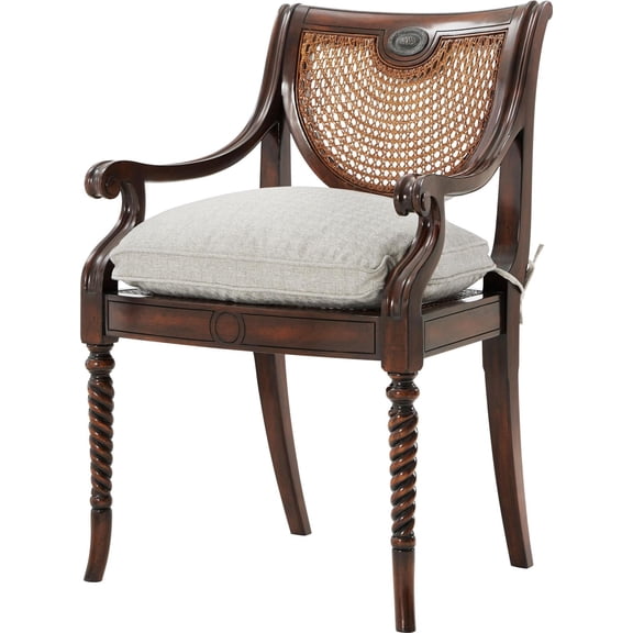 Antique Regency Armchair by Theodore Alexander