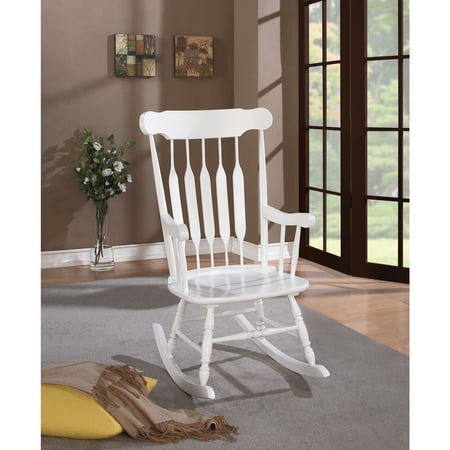 Antique Rocking Chair, White