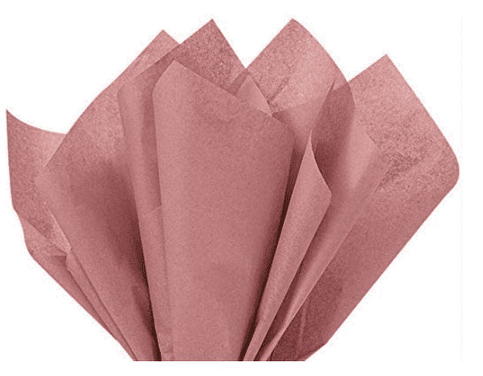 Antique Rose Gold Craft Flower & Gift Packaging Tissue Paper Sheets 20  inches x 30 Inches Extra Large Sheets 48ct