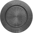 thumbnail image 1 of Antique Round Charger Plates, Plastic Embossed Serveware for Wedding and Event Table Settings., 1 of 14