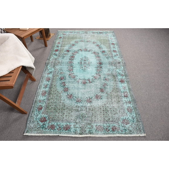Antique Rug, Anatolian Rug, Vintage Rug, 4x7.3 ft Area Rugs, Turkish Rug