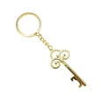 thumbnail image 1 of Antique Skeleton Key Wedding Key Chain Favor, 4-3/4-Inch, 12-Count, Gold, 1 of 1