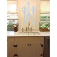 thumbnail image 1 of Antique Skeleton Keys Removable Home Wall Decal Stickers, 1 of 4