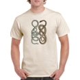 thumbnail image 1 of Antique Snakes Iv. T-Shirt Men -Vision Studio Designs, Male 3X-Large, 1 of 4