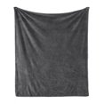 thumbnail image 1 of Antique Soft Flannel Fleece Throw Blanket, Simplistic Monochrome Vintage Trellis Lattice Design Continuous Pattern, Cozy Plush for Indoor and Outdoor Use, 50" x 70", Grey and Dark Grey, by Ambesonne, 1 of 5