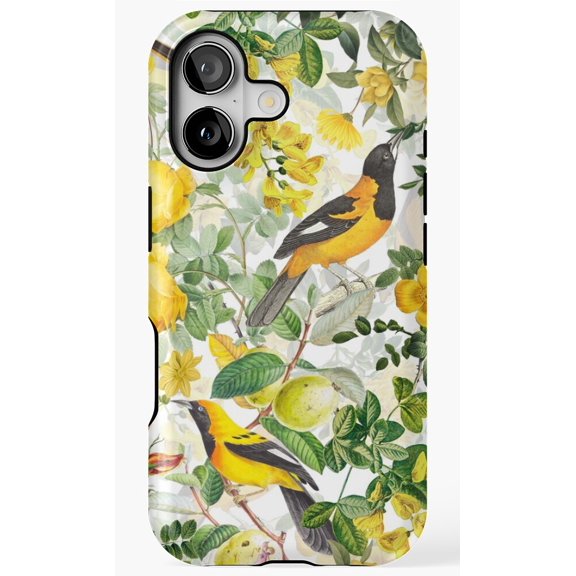 Antique Spring Botanical Flower Rose Art Phone Case for iPhone 11 12 13 14 15 16 17 Pro Max
