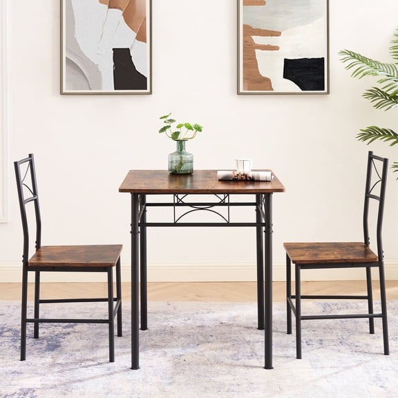 Antique Style 3-Piece Set - Assembly-Friendly for Home