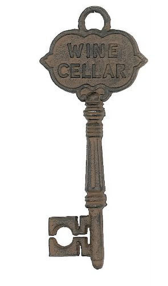 Antique Style Decorative Wine Cellar Key Skeleton Key