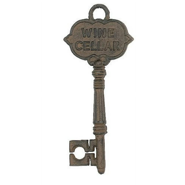 Antique Style Decorative Wine Cellar Key Skeleton Key