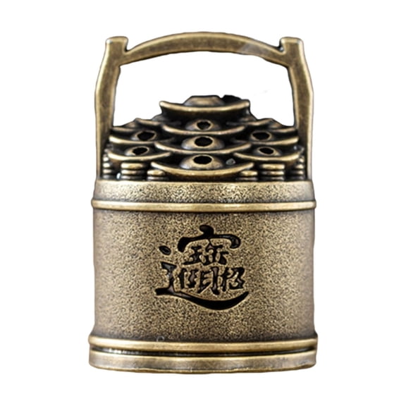 Antique Style Incense Burner Holder Classic Metal Censer for Meditation Zen Decor and Indoor Fragrance for Living Room