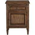 thumbnail image 1 of Antique Style Maria Nightstand-Rustic Pecan Finish, 1 of 1