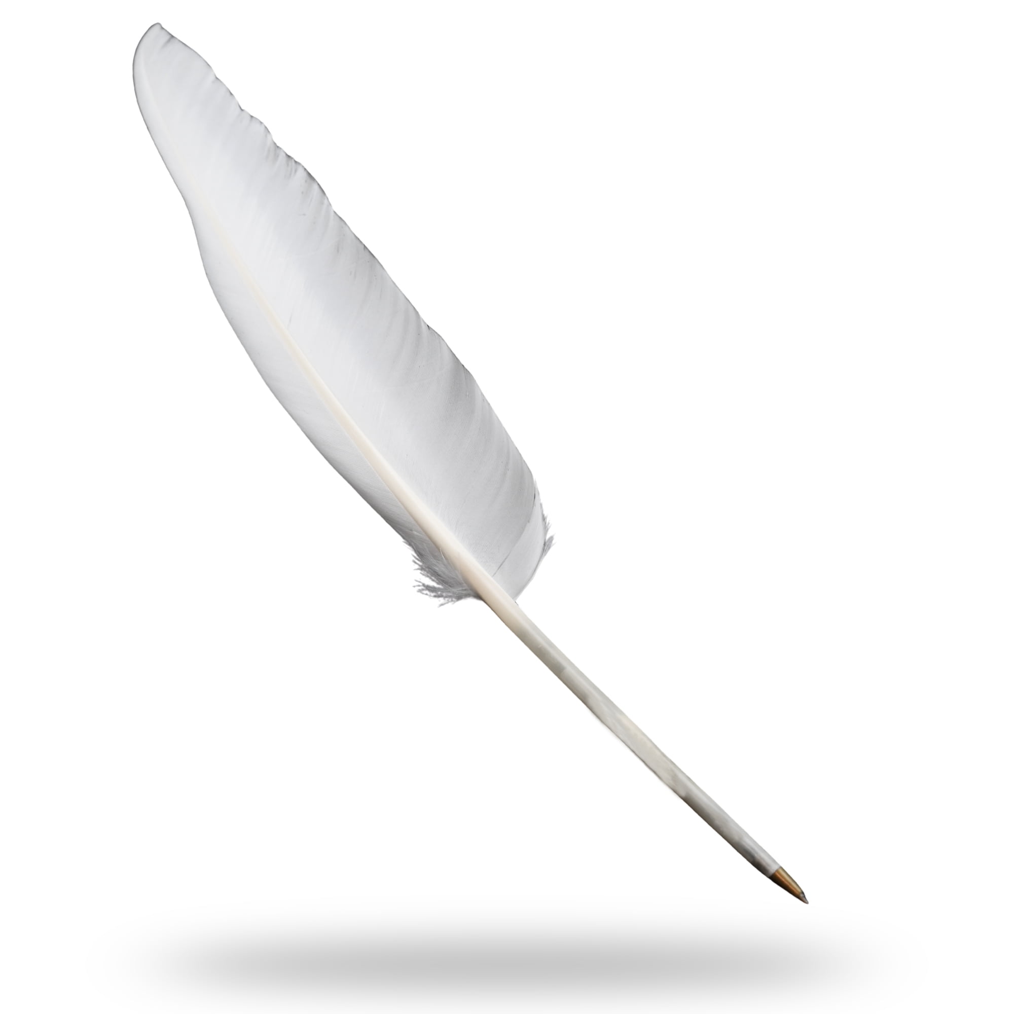 Goose Feather Quill Writing Pen Fancy Wedding Pens for Formal Invitations or Journaling