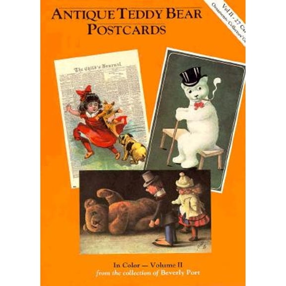 Antique Teddy Bear Postcards (Paperback) by Beverly Port