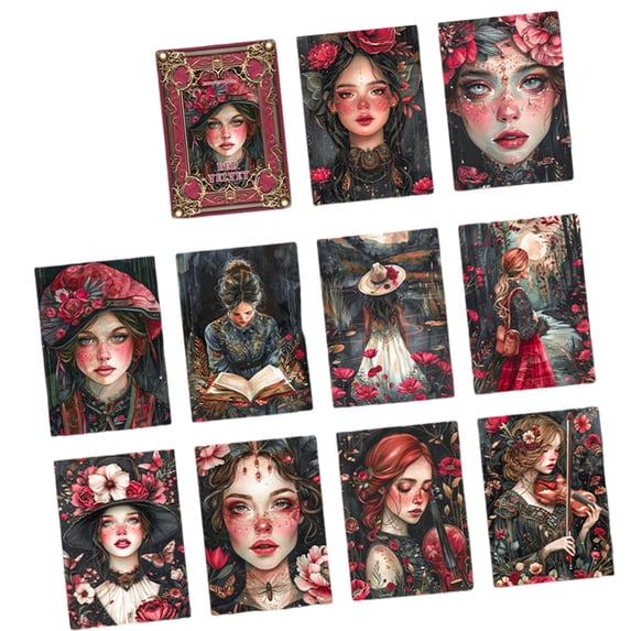Antique Texture Paper Scrapbooking Decoration Paper for Journal Photo Album