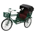 thumbnail image 1 of Antique Tricycle Replicas Metal Compact Rickshaw Model Decoration For Adults, 1 of 16